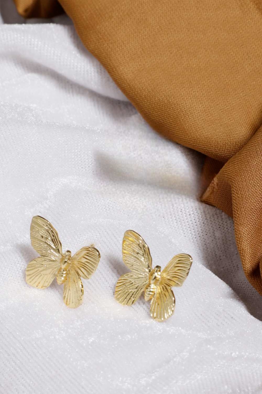 Elegant Butterfly Stud Earrings