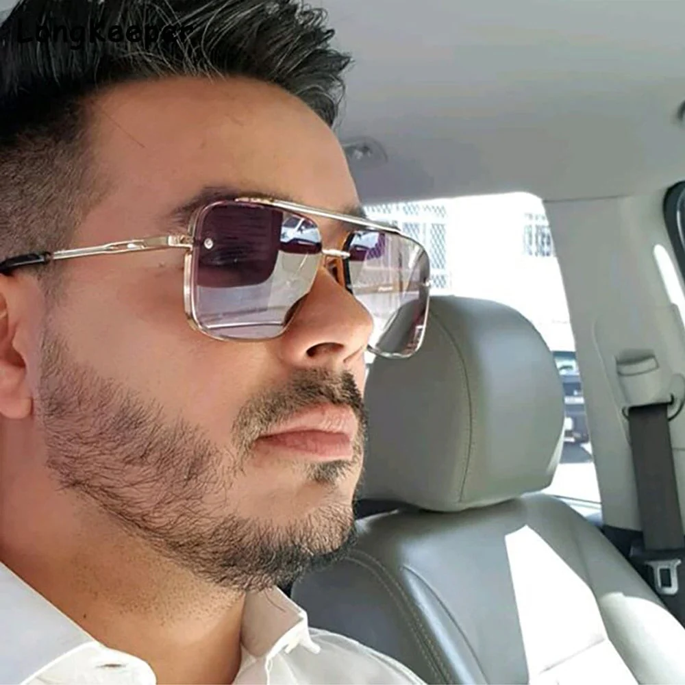 Chic Rectangular Frame Glasses