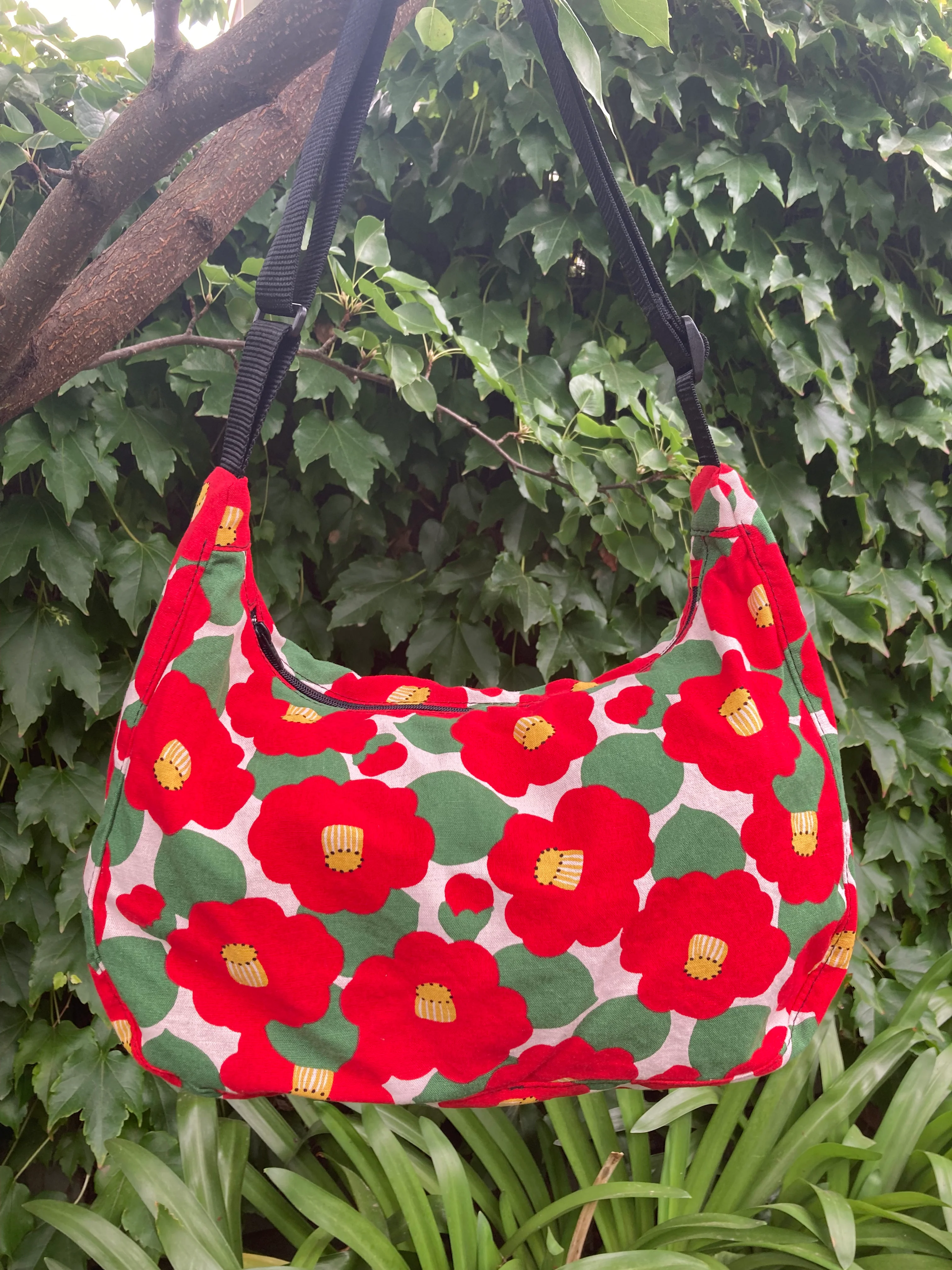 Floral Delight Canvas Bag